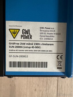 2kW menič s limérom - 2