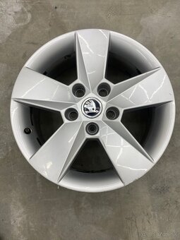 Škoda Alu Original disky R 16 - 2