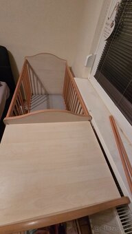 Detská postieľka s pultom - 2