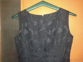 Dámske spoločenské šaty čierne - 2