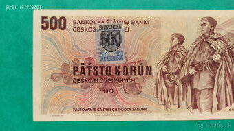 500 Kčs 1973 kolok SK - 2