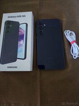 Samsung A55 5g 8gb ram 128 gb pamäť duos tmavo modrý navy to - 2