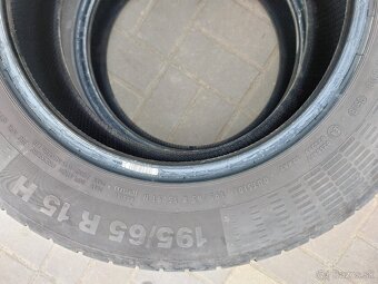 Predám 4ks letné  pneumatiky 195/65R15 91H - 2