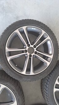 alu disky Mercedes Benz - originál + pneu zima - 2
