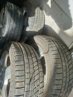 ❄️zimné orig. Škoda 5x100 r15 pneu 6mm 195/50 r15 - 2