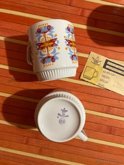 retro zberateľské Československé hrnčeky - 2