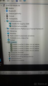 Asus x302l - i7 5500u, 4GB RAM, 250GB SSD, NVIDIA 920M - 2