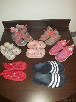 Detské topánky,letné,prechodné,do vody,dievčenské - 2