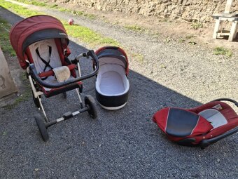 Červený Kočík Camarelo-3 kombinácia. - 2