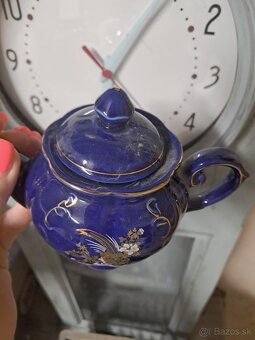 Modrá japonská keramika - 2