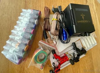 Tetovací strojček so sadou 75 - 2