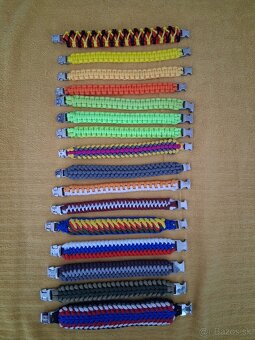 Náramky, parakord. - 2