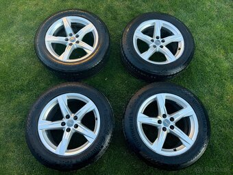 Original Audi disky s letnou sadou 235/60 R18 - 2