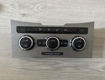 Climatronic panel kúrenia vw passat b7 - 2