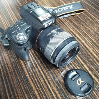 Sony alpha 33 zrkadlovka + objektívy 18-55 a 75-300 - 2