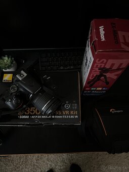 Nikon D3500 18-55mm + Prislusenstvo - 2