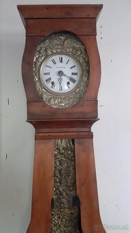 Starožitné francouzské podlahové hodiny-nefunkční - 2