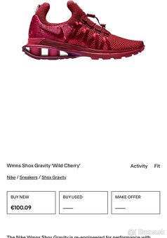 Bežecké tenisky Nike schok - 2