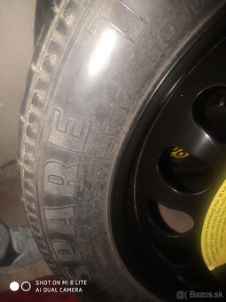 Original dojazdova rezerva Mercedes 5x112 R17 stored.66.6 - 2