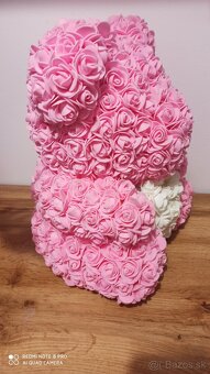 Medveď z ruží vhodný ako darček - 2