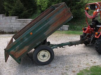 Predám orig.fabrickú vlečku-sklápač typ-ANS151. - 2