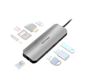 USB C - Dokovacia stanica / USB hub - 2