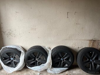 R17 5x120 BMW kolesa + zimné pneu - 2