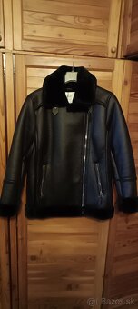 Dámska nová bunda čierna letecká - 2