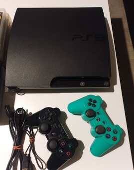 Sony PS3 PlayStation 3 Slim HDD 320GB + Hry - 2