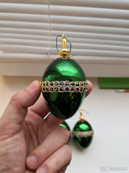 Luxusné zdobené vianočné ozdoby 4x - 2