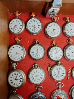 Predám zbierku vreckových hodiniek - 2