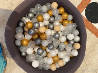 Suchý bazén s guličkami + plyšák - 2