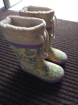 Detske zateplene gumaky 28 - 2