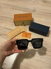 Louis Vuitton Millionaires slnečné okuliare - čierne (LV1) - 2