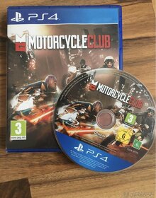 Predám hru Motorcycle Club (Playstation 4) - 2