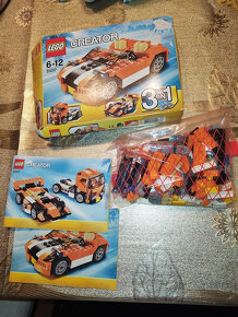 Lego 3v1 pretekárske auta a kamión - 2