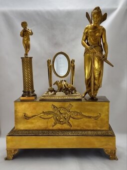 Diana bohyňa lovu - pozlátený bronz - 2