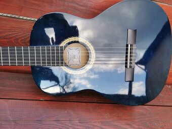 Miguel J. Almeria Pure 4/4 classical guitar Blue - 2