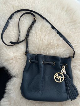 Crossbody kožená kabelka zn. MK - 2