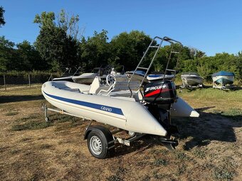 Nafukovací motorový čln (RIB) - GRAND S470L - Mercury 60HP - 2