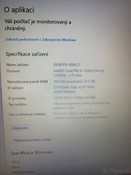 15.6" Lenovo V310-15IKB / i5-7200 / 20GB RAM / 128GB SSD - 2