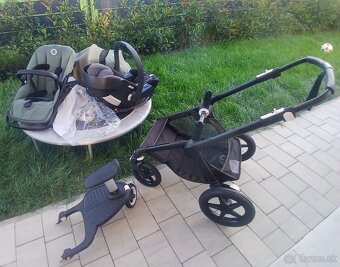 Bugaboo fox3, skejtík, autosedačka s isofixom - 2