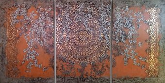 Vintage 3D obraz / obrazy - 2