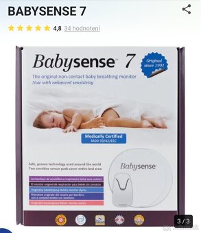 Monitor dychu BABYSENSE 7 - 2