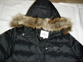 Krásna dámska zimná bunda Pepe Jeans-nová+šál zdarma - 2