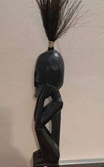 Drevená soška Afrika - 2