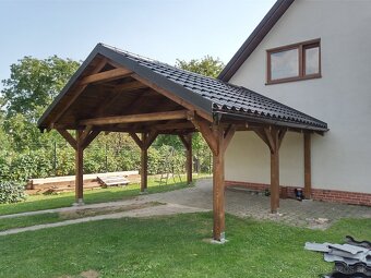 Klampiarske, pokrývačské a tesárske práce. - 2