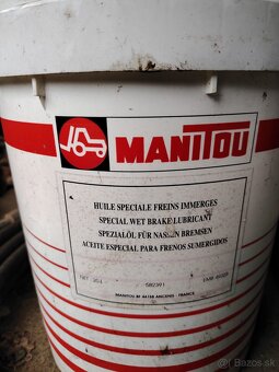 Predam hydraulicku hadicu a olej na Manitou - 2
