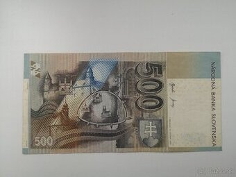 Bankovka 500SK - 2