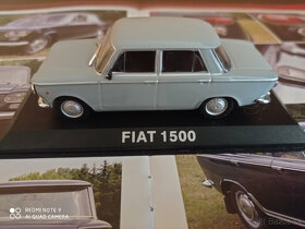 3x Legendarne automobily 1:43 Fiat 1500 Fiat 130 Fiat 132 - 2